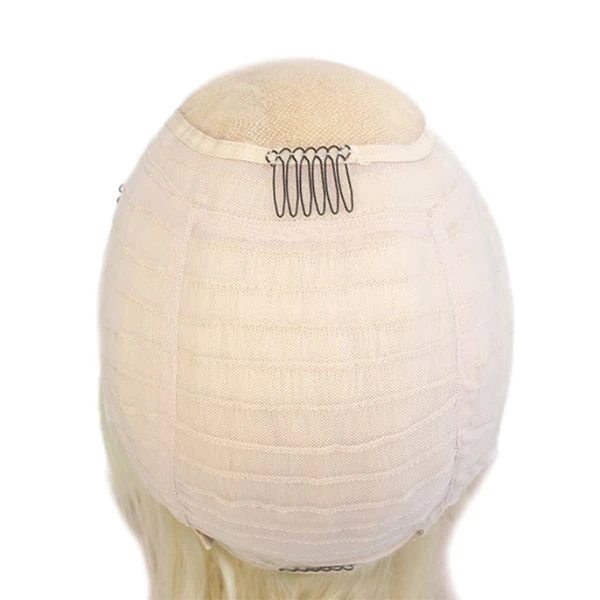 HHB Monofilament Top Wig With Machine Made Cap